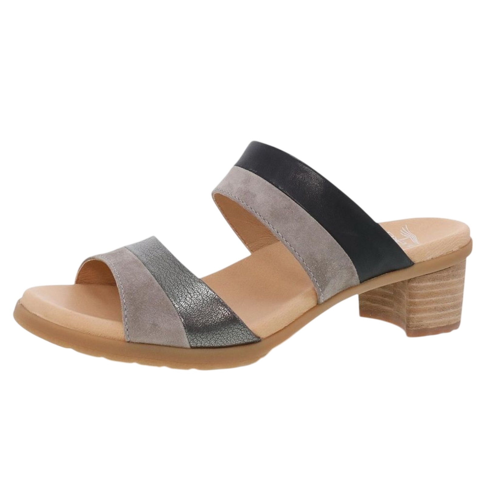 Dansko Theresa Multi-Strap Slip-On Leather Sandals Size 39eu 8.5/9us